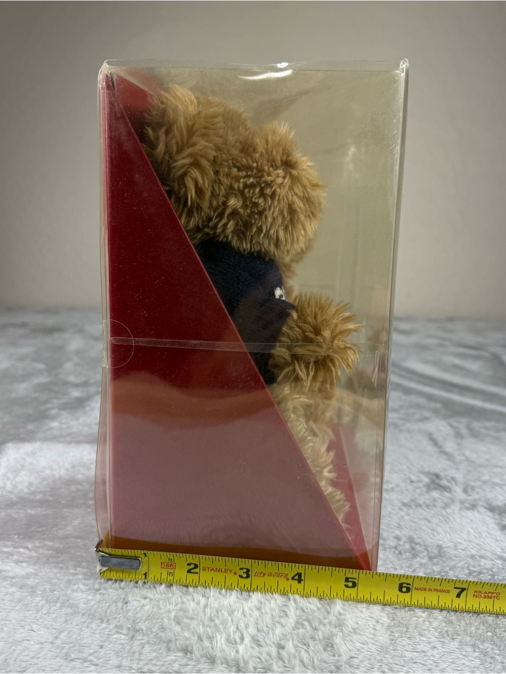 VTG 2002 Ralph Lauren POLO Plush The Bears That Care Red White Blue Sweaters NEW - Picture 4 of 12